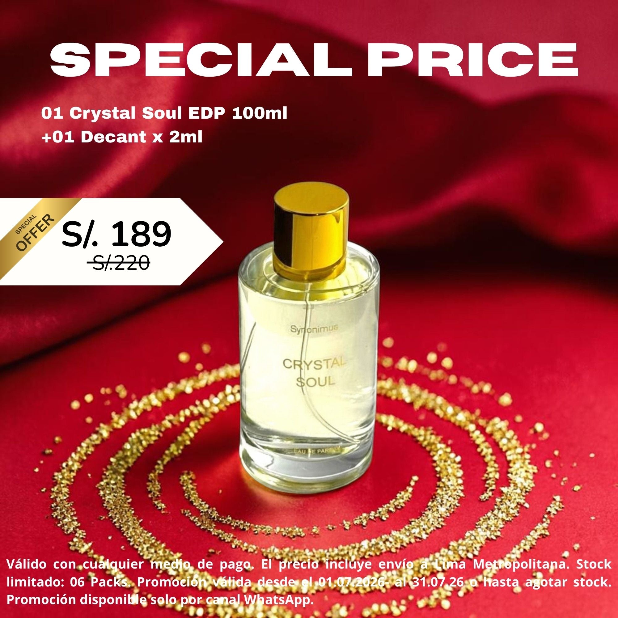 Crystal Soul Edp 100ml