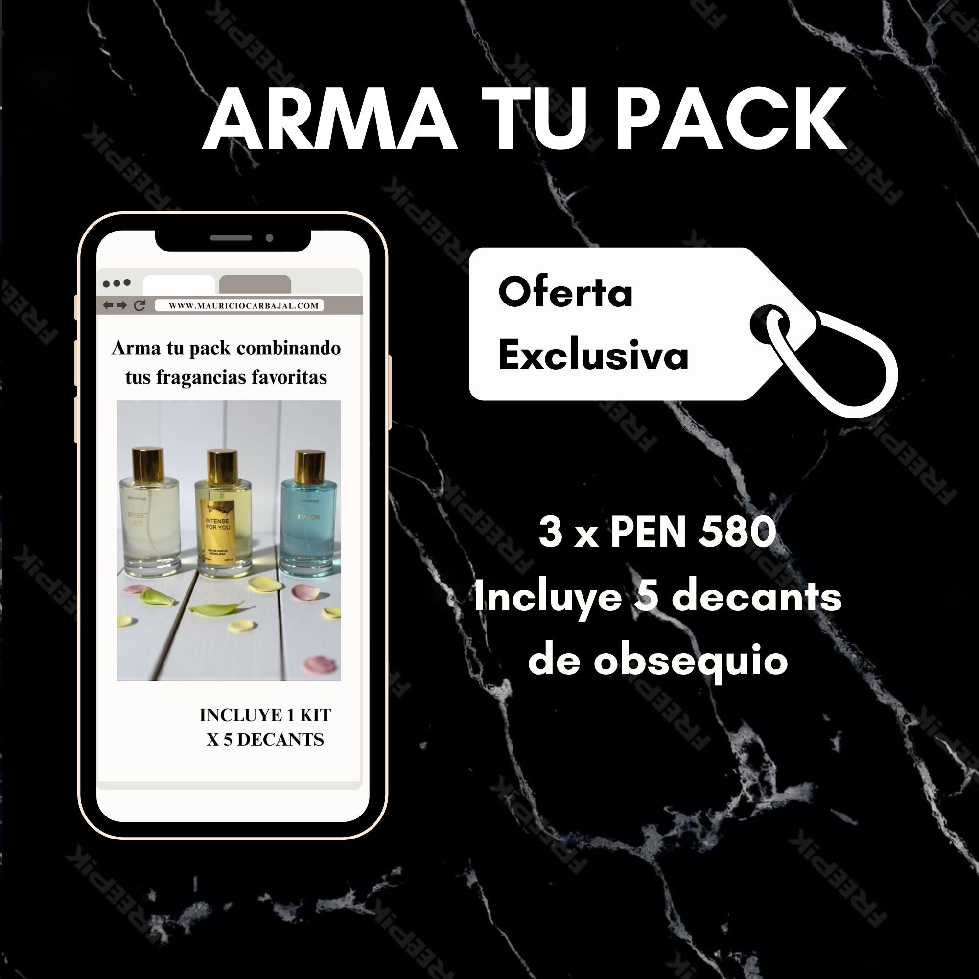 Arma tu pack - 3 UND